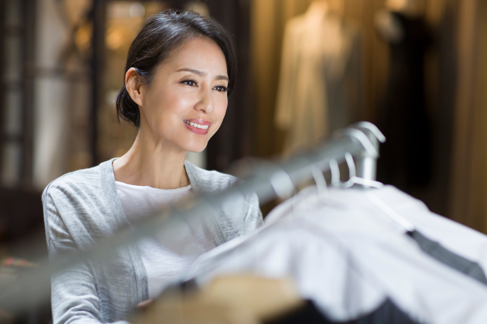 Clothing store owner